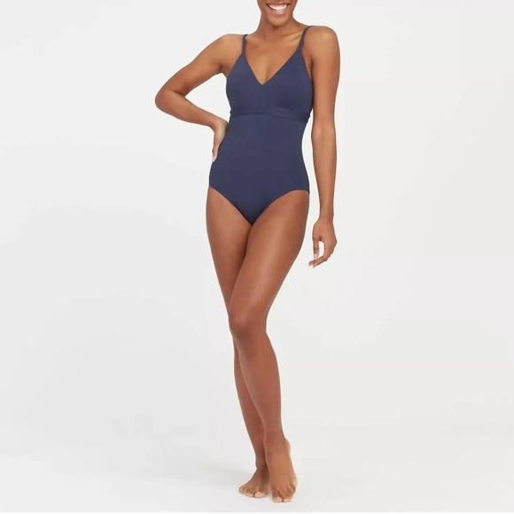 NWT SPANX NAVY CLASSIC ONE PIECE 3X - Picture 6 of 8